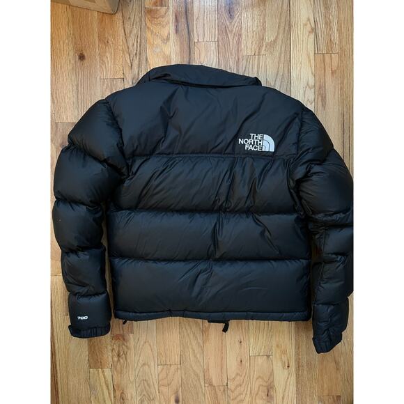 THE NORTH FACE Womens 1996 RETRO NUPTSE BLACK 700 Down puffer jacket XS - Picture 3 of 3